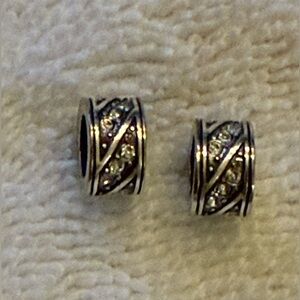 Brighton Beads with Diagonal Crystals